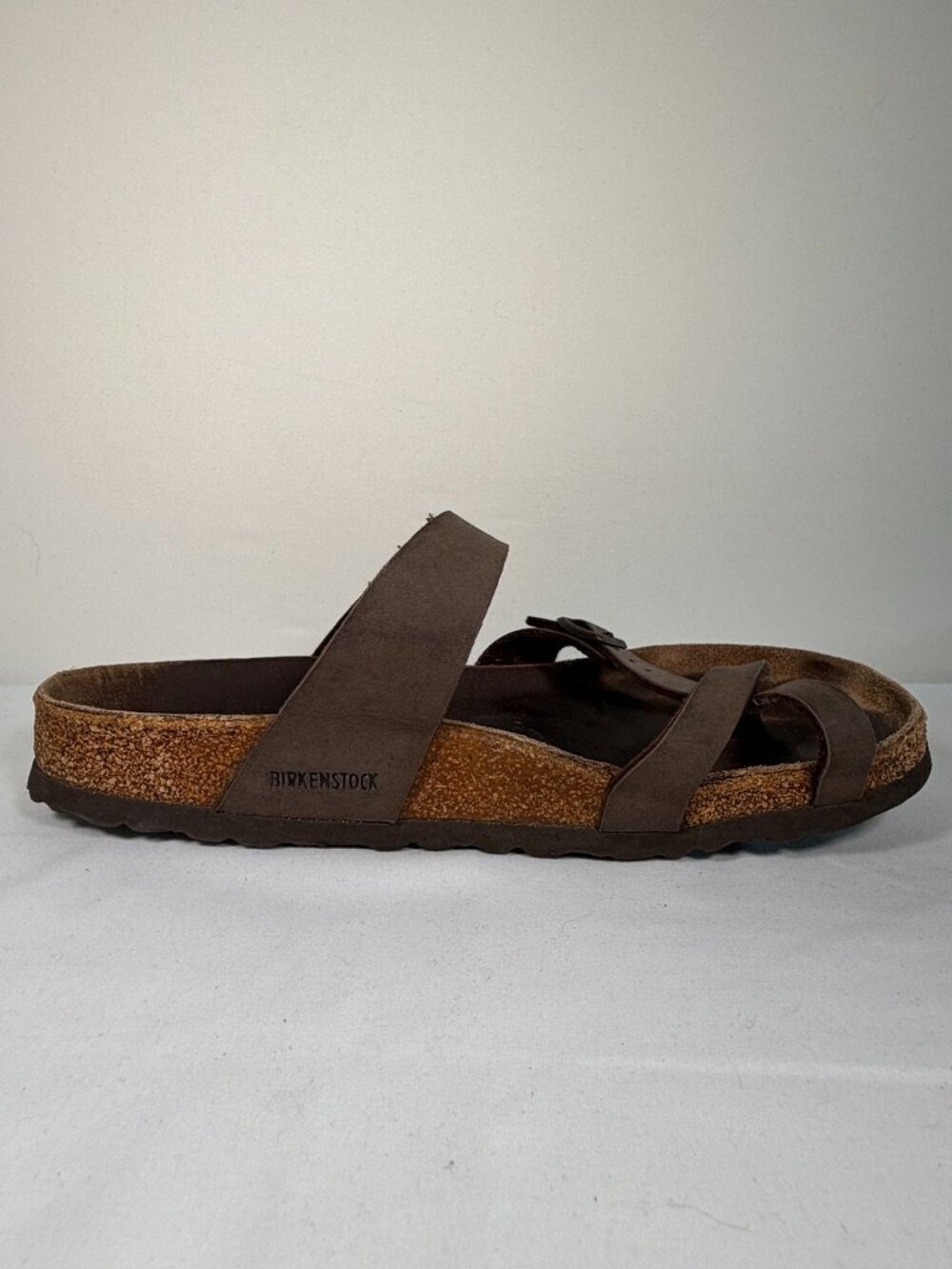 BIRKENSTOCK Mayari Leather Sandals Unisex Mocha Brown 41 - Picture 6 of 11